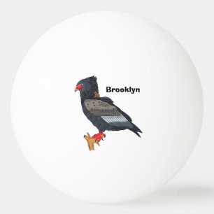 Bolinha De Ping Pong Ilustração Bateleur Eagle