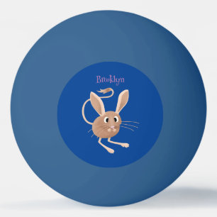 Bolinha De Ping Pong Ilustração de desenho animado de jerboa, de orelha