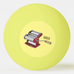 Bolinha De Ping Pong Ilustração de desenho do fabricante de massas