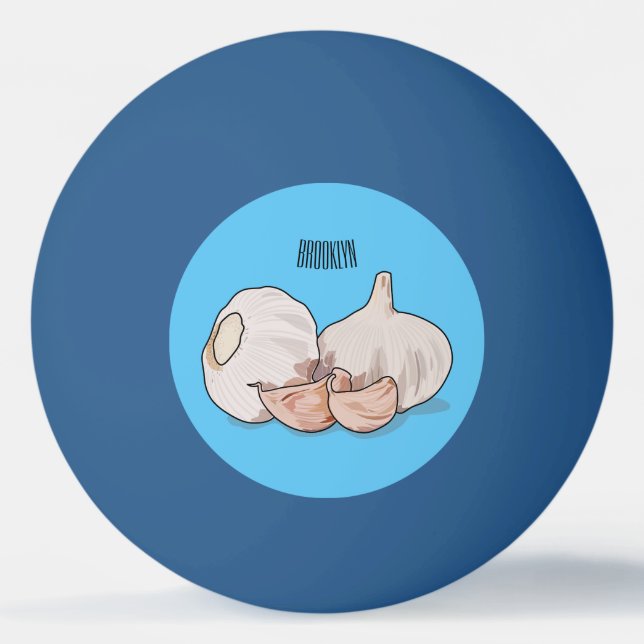 Bolinha De Ping Pong Ilustração de desenho em quadrinhos (Frente)