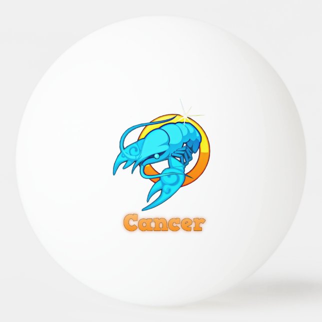 Bolinha De Ping Pong ilustração do cancer (Frente)