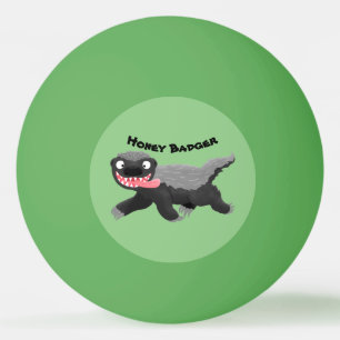 Bolinha De Ping Pong Imagem de desenhos animados famintos e engraçados