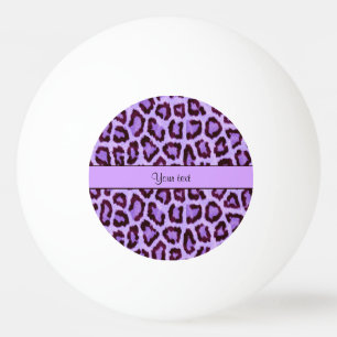 Bolinha De Ping Pong Impressão roxo do leopardo