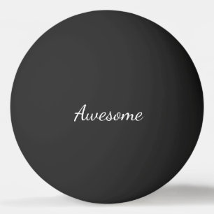 Bolinha De Ping Pong Impressionante preto e branco personalizado