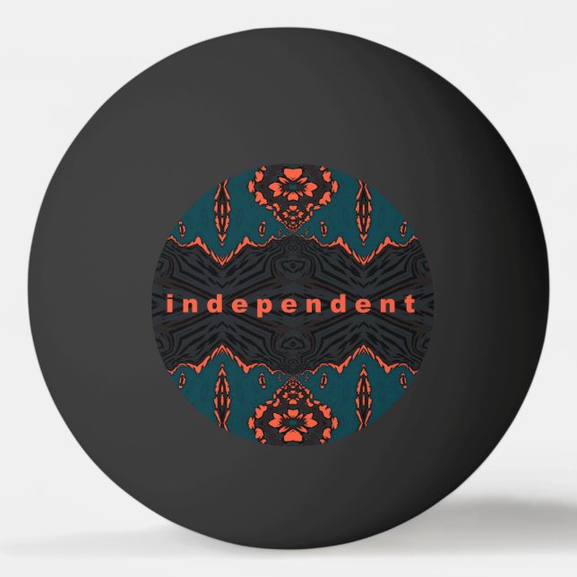 Bolinha De Ping Pong Independente e orgulhoso (Frente)