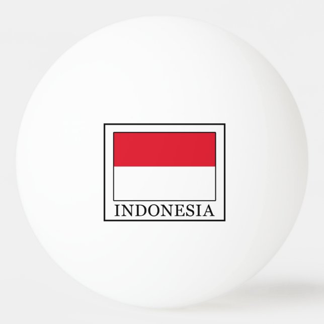 Bolinha De Ping Pong Indonésia (Frente)