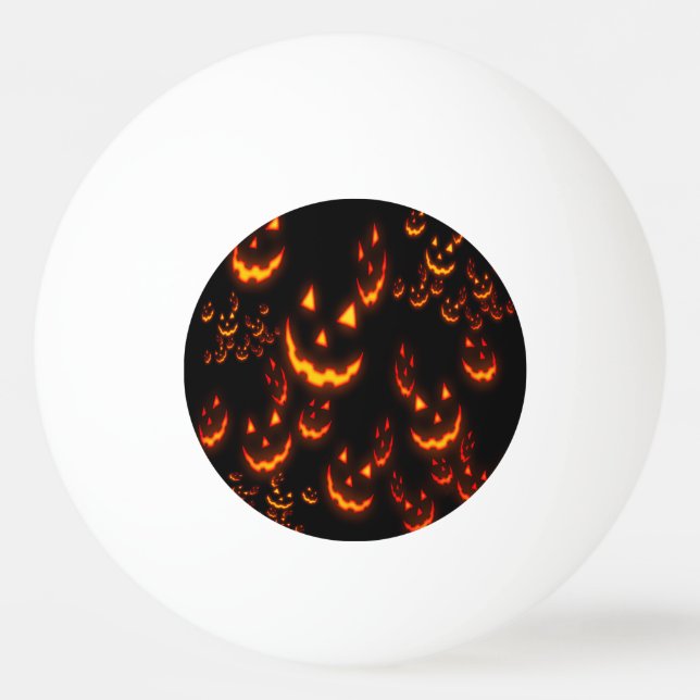 Bolinha De Ping Pong Jack O' Lantern GlowFaces (Verso)