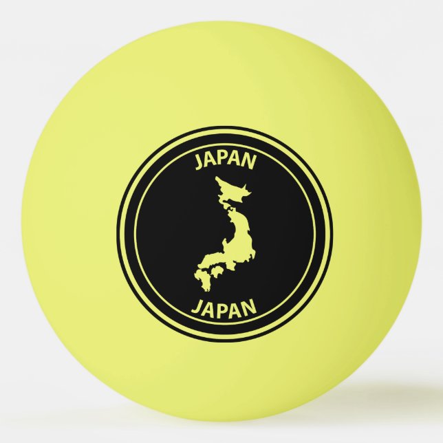 Bolinha De Ping Pong Japão (Frente)