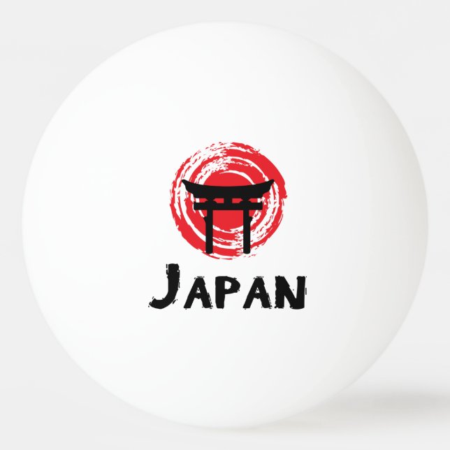 Bolinha De Ping Pong Japão (Frente)