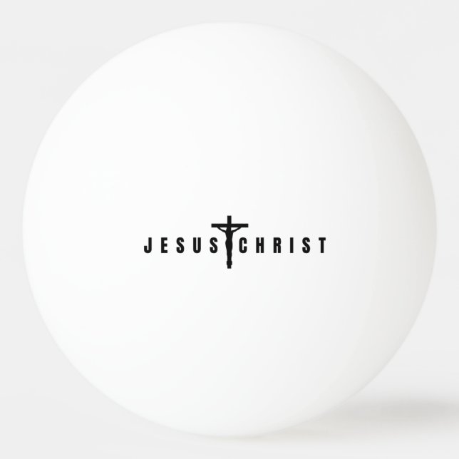 Bolinha De Ping Pong Jesus Christ (Frente)