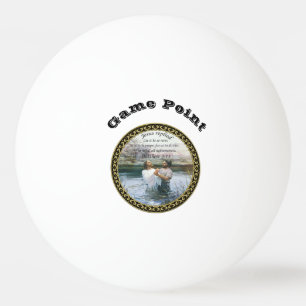Bolinha De Ping Pong Jesus Cristo Batismo imagem dois