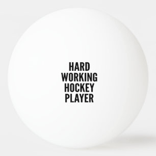 Bolinha De Ping Pong Jogador de Hóquei em duro