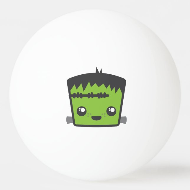 Bolinha De Ping Pong Kawaii Frankenstein Ping Pong Balls (Verso)