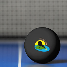 Bolinha De Ping Pong Kiwi Bird & New Zelândia Games / Esporte