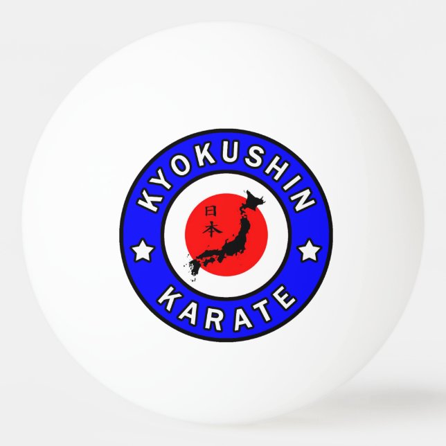 Bolinha De Ping Pong Kyokushin Karate (Frente)