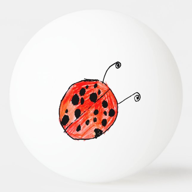 Bolinha De Ping Pong Ladybug (Frente)