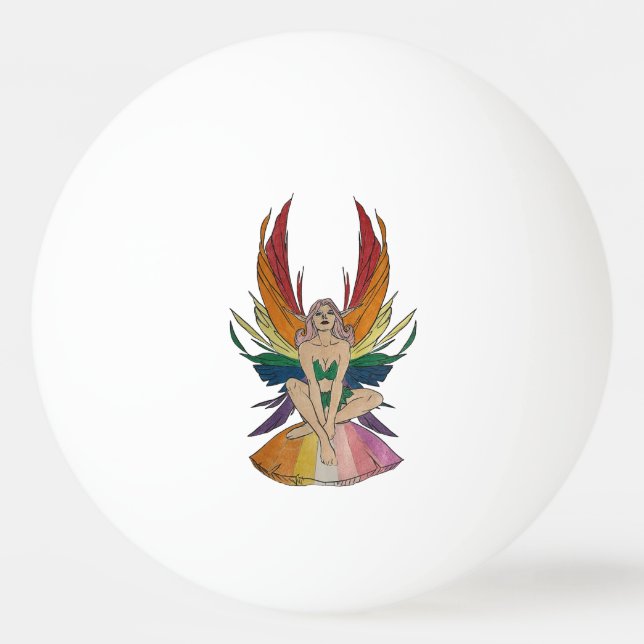 Bolinha De Ping Pong Lesbian Faerie  (Frente)