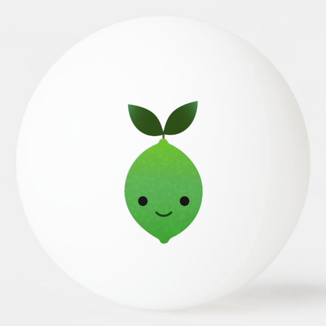 Bolinha De Ping Pong Limão Kawaii Cute (Frente)