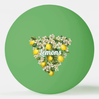 Bolinha De Ping Pong Limões
