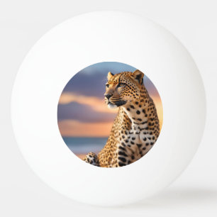 Bolinha De Ping Pong Linda Leopardo