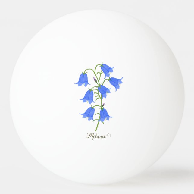 Bolinha De Ping Pong Lindos Bluebells Callaway (Frente)