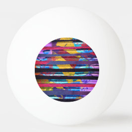 Bolinha De Ping Pong Listras metálicas