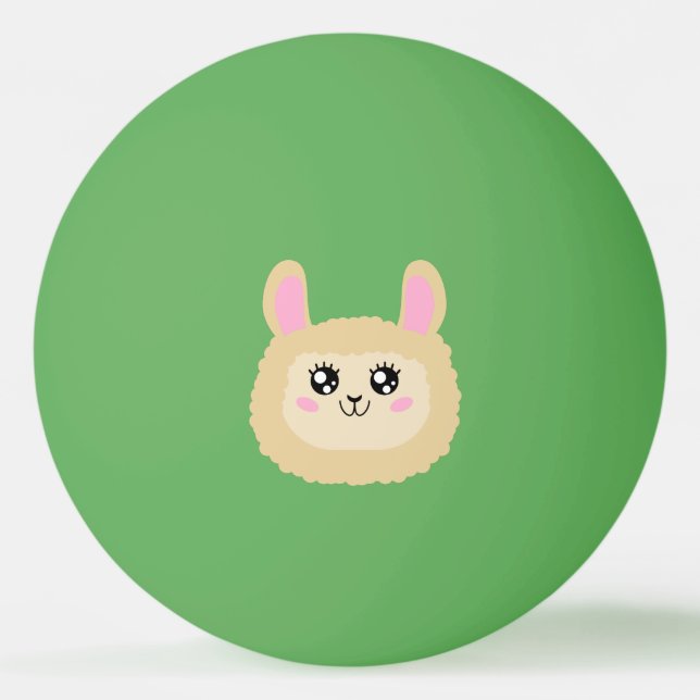 Bolinha De Ping Pong Llama (Frente)