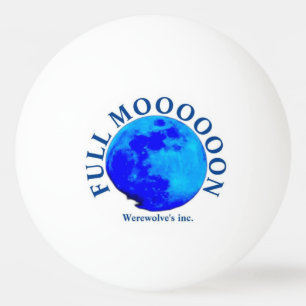 Bolinha De Ping Pong Lobisomens-Lua-Cheia, inc Ping Ball