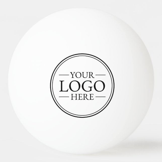 Bolinha De Ping Pong Logotipo de grupo personalizado (Frente)