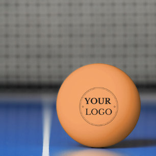 Bolinha De Ping Pong Logotipo personalizado Laranja Promocional comerci