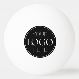 Bolinha De Ping Pong Logotipo Personalizado Negócios Empresariais Marca