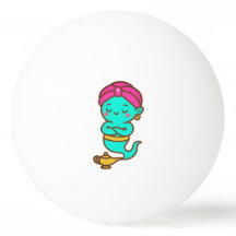 Magical Kawaii Djinn - Neon Spirit