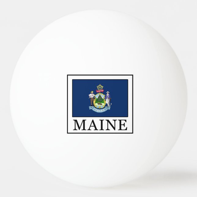 Bolinha De Ping Pong Maine (Frente)