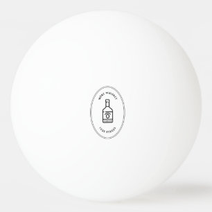 Bolinha De Ping Pong Mais uísque menos stress