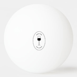 Bolinha De Ping Pong Mais vinho menos estresse