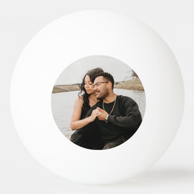 Bolinha De Ping Pong Manutenção de Fotografias de Casal Personalizado (Frente)