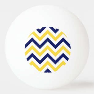 Bolinha De Ping Pong Marinho, Abacaxi, Padrão Grande Chevron ZigZag