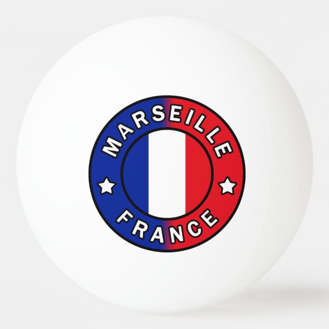 Bolinha De Ping Pong Marselha França (Frente)