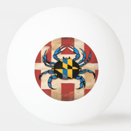 Bolinha De Ping Pong Maryland Blue Crab