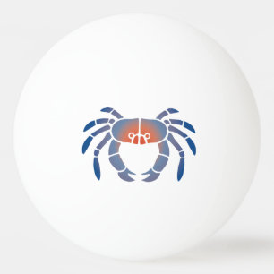 Bolinha De Ping Pong Maryland Blue Crab Coastal Design