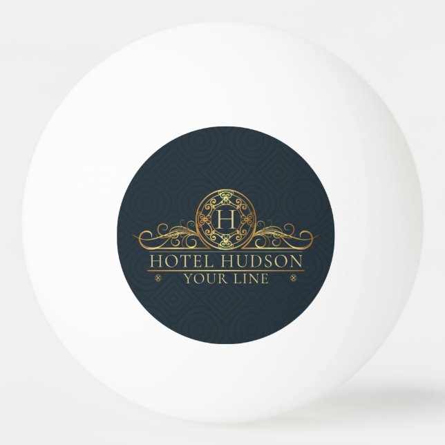 Bolinha De Ping Pong Material de Marketing do Hotel Luxury (Frente)