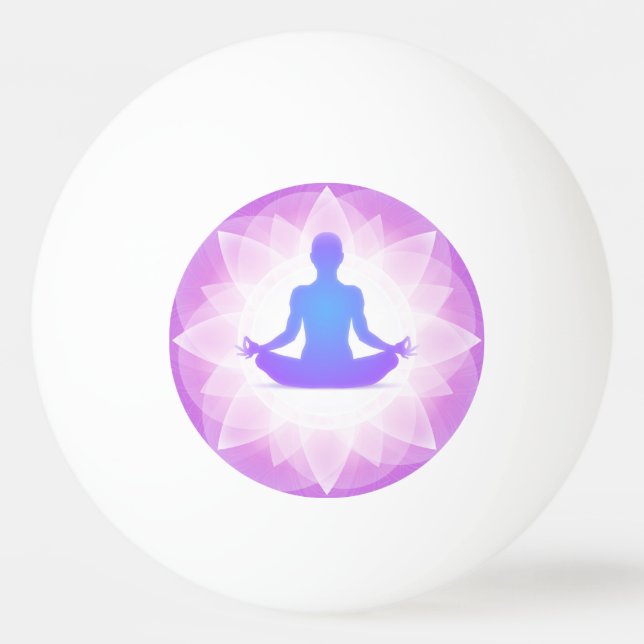 Bolinha De Ping Pong Meditação da ioga (Verso)