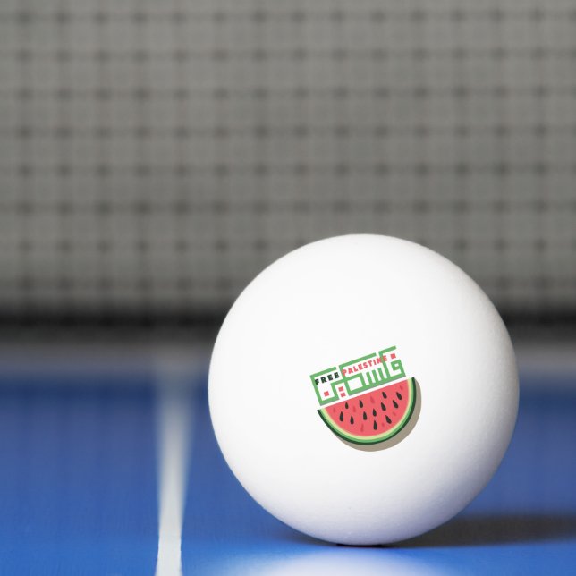 BOLINHA DE PING PONG MELANCIA PALESTINA LIVRE (Líquido)