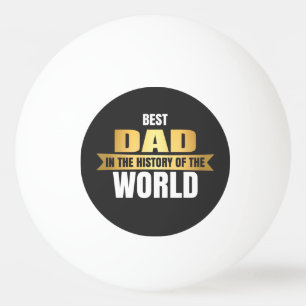 Bolinha De Ping Pong Melhor Pai na história do mundo