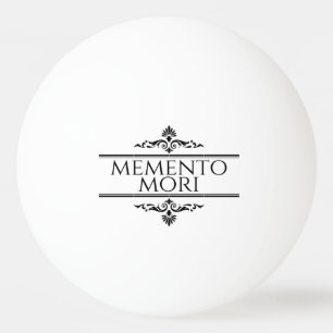 Bolinha De Ping Pong Memento Mori