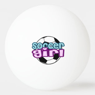 Bolinha De Ping Pong Menina do futebol