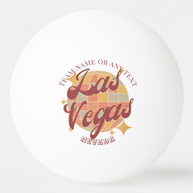 Bolinha De Ping Pong Mesa da cidade de Las Vegas Nevada (Frente)