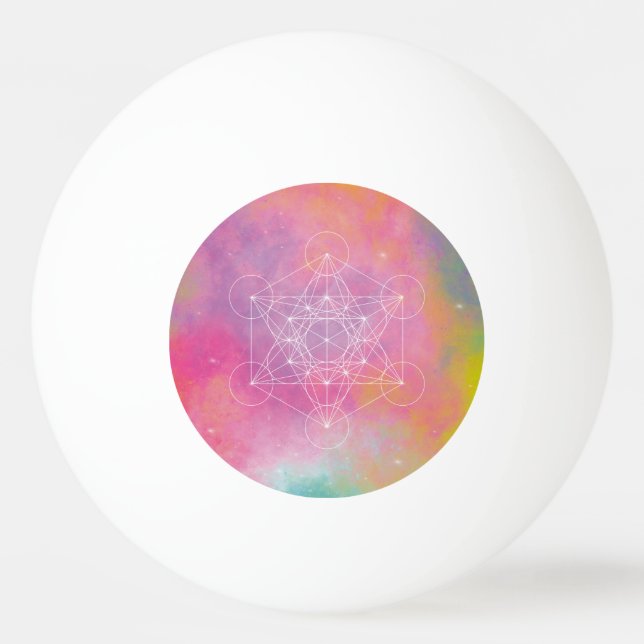 Bolinha De Ping Pong Metatron zen arcanjo (Frente)