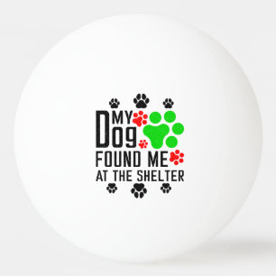 Bolinha De Ping Pong Meu Cachorro Me Encontrou No Abrigo Legal Pet Sarc