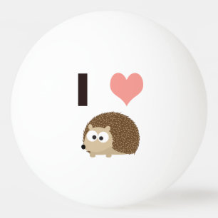 Bolinha De Ping Pong Mim ouriços do coração